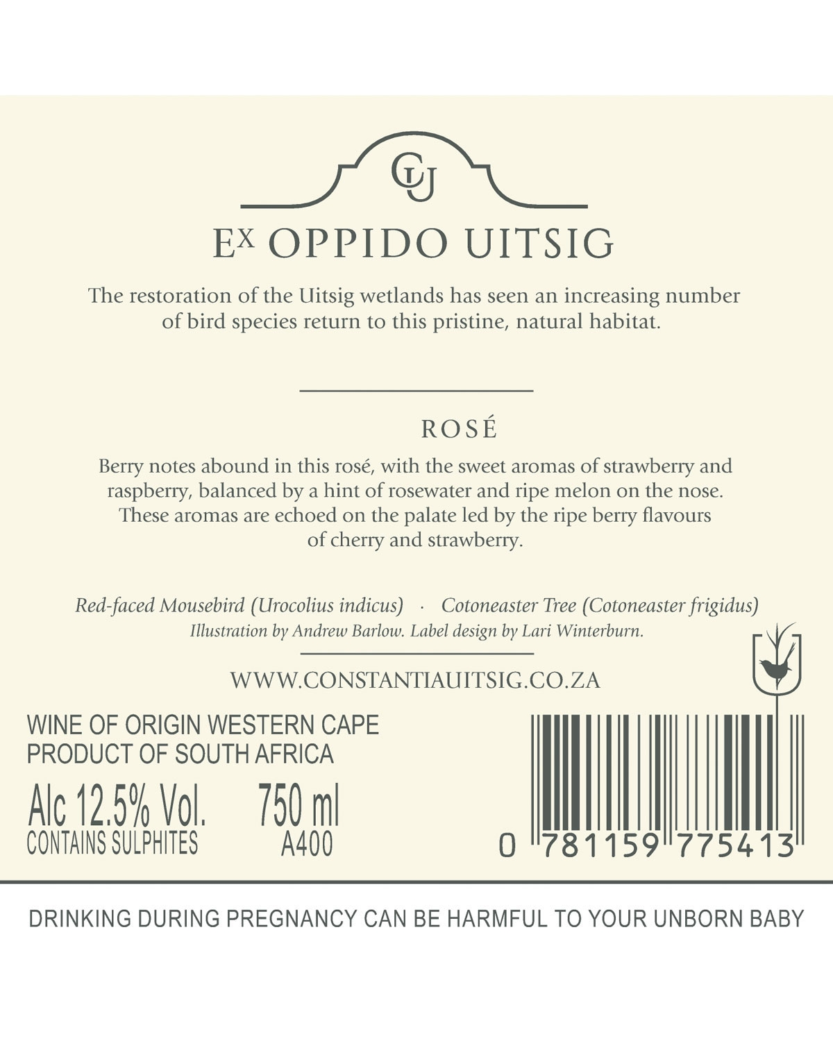 Constantia Uitsig Ex Oppido Rosé 2023
