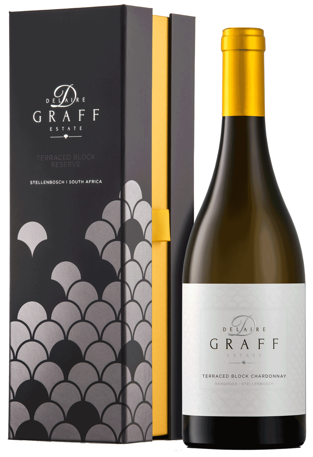 Delaire Graff Chardonnay Terraced Block Reserve 2023 in Geschenkverpackung