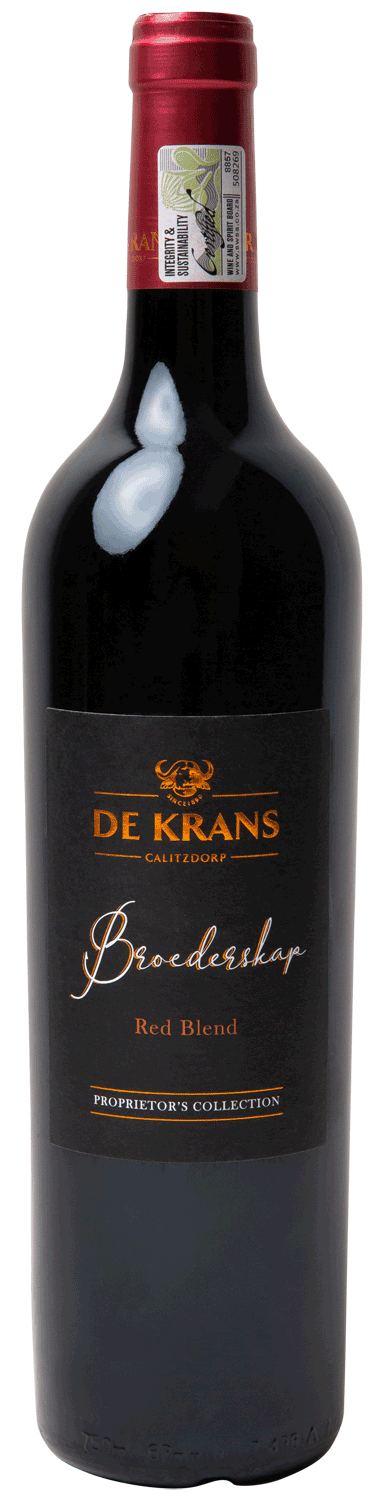 B-Ware: De Krans Broederskap Red Blend 2021