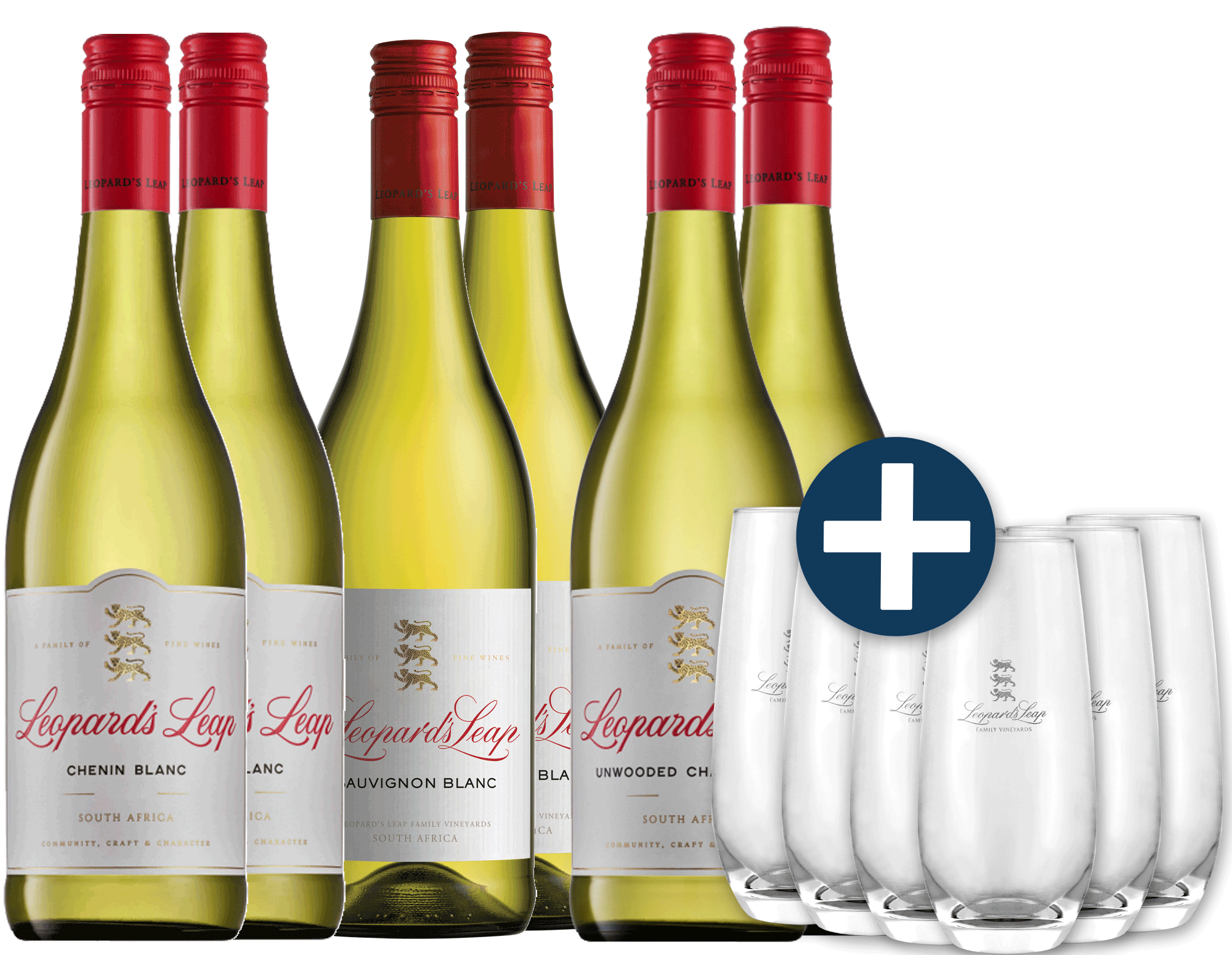 Leap into Flavour 🥂 Leopard's Leap Weine inkl. 6 Gläser