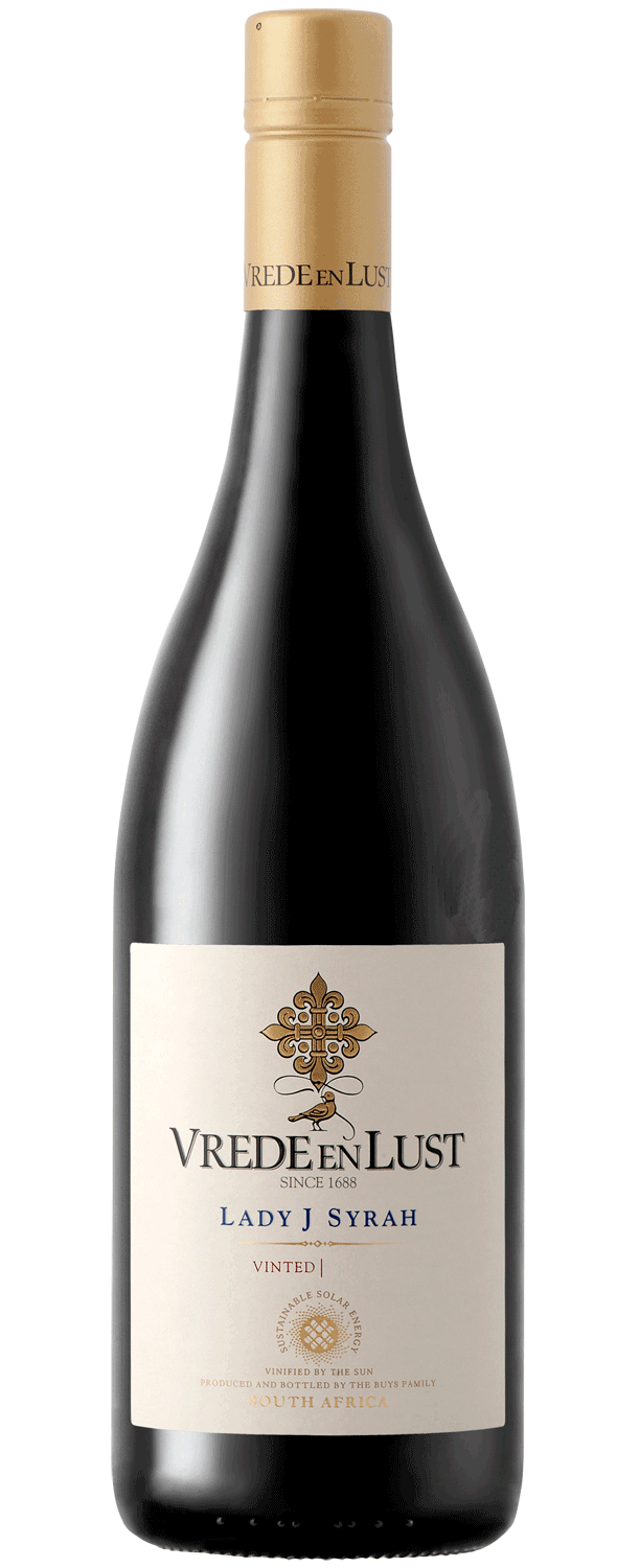 Vrede en Lust Lady J Syrah 2021