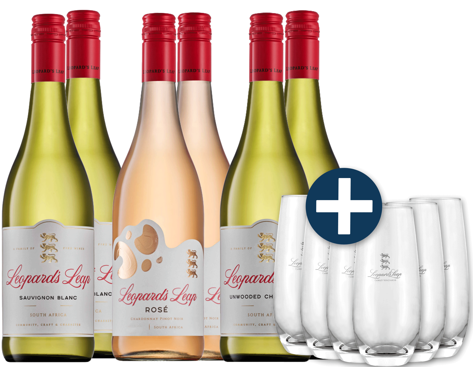 Leap into Flavour 🥂 Leopard's Leap Weine inkl. 6 Gläser