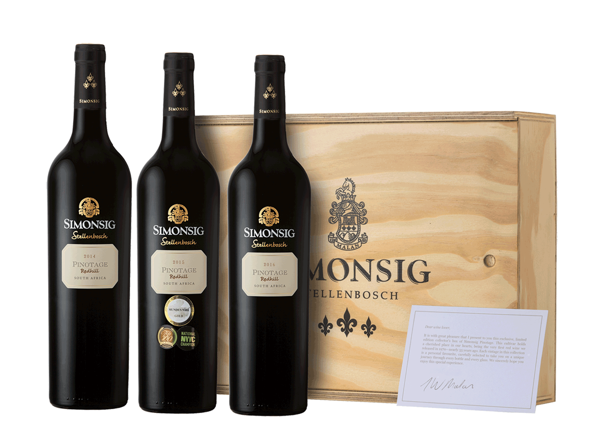 Simonsig Redhill Pinotage Vertical Package