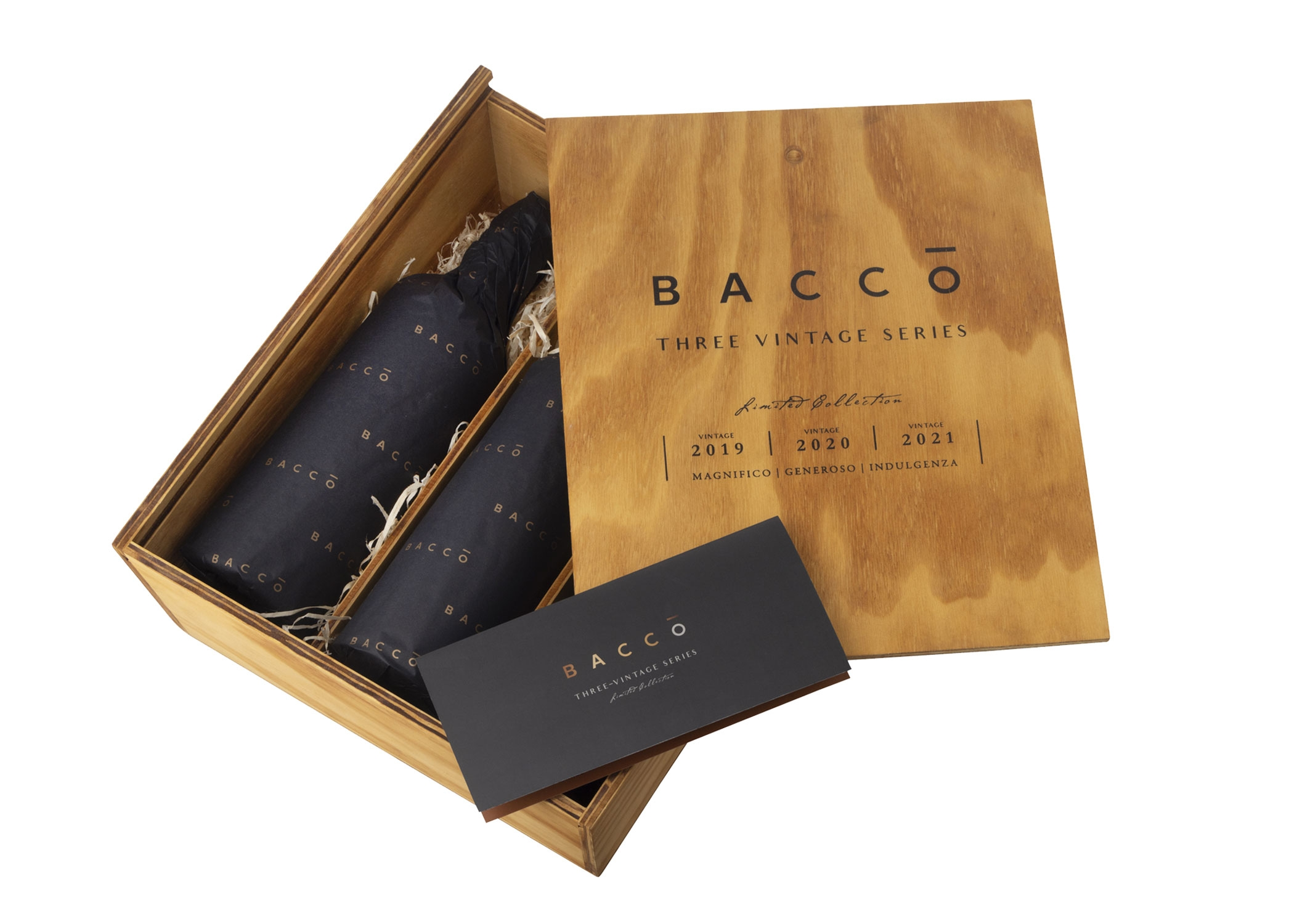 Bacco Red Blend Vertical Box