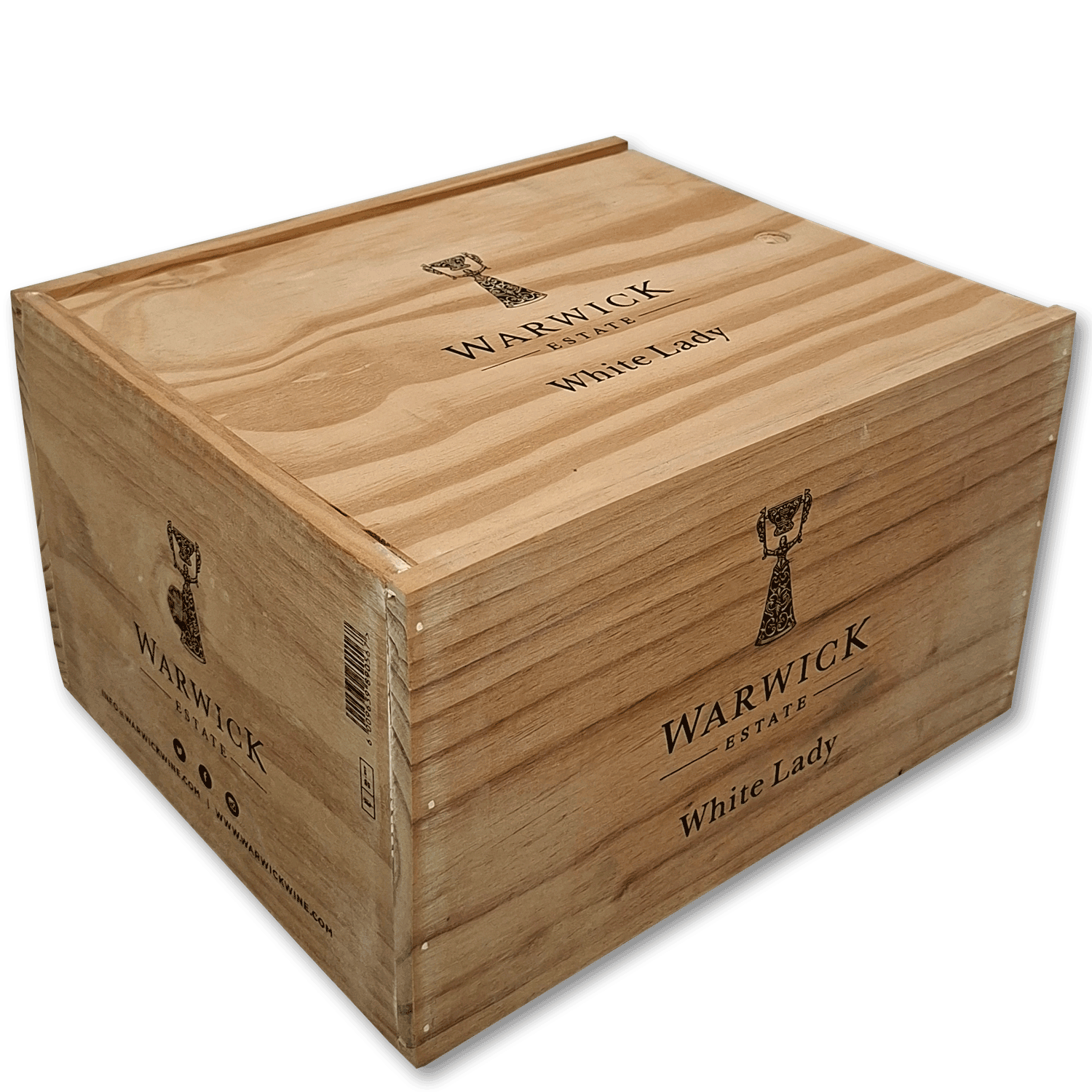 Wein Holzkiste vom Weingut Warwick 🍷📦