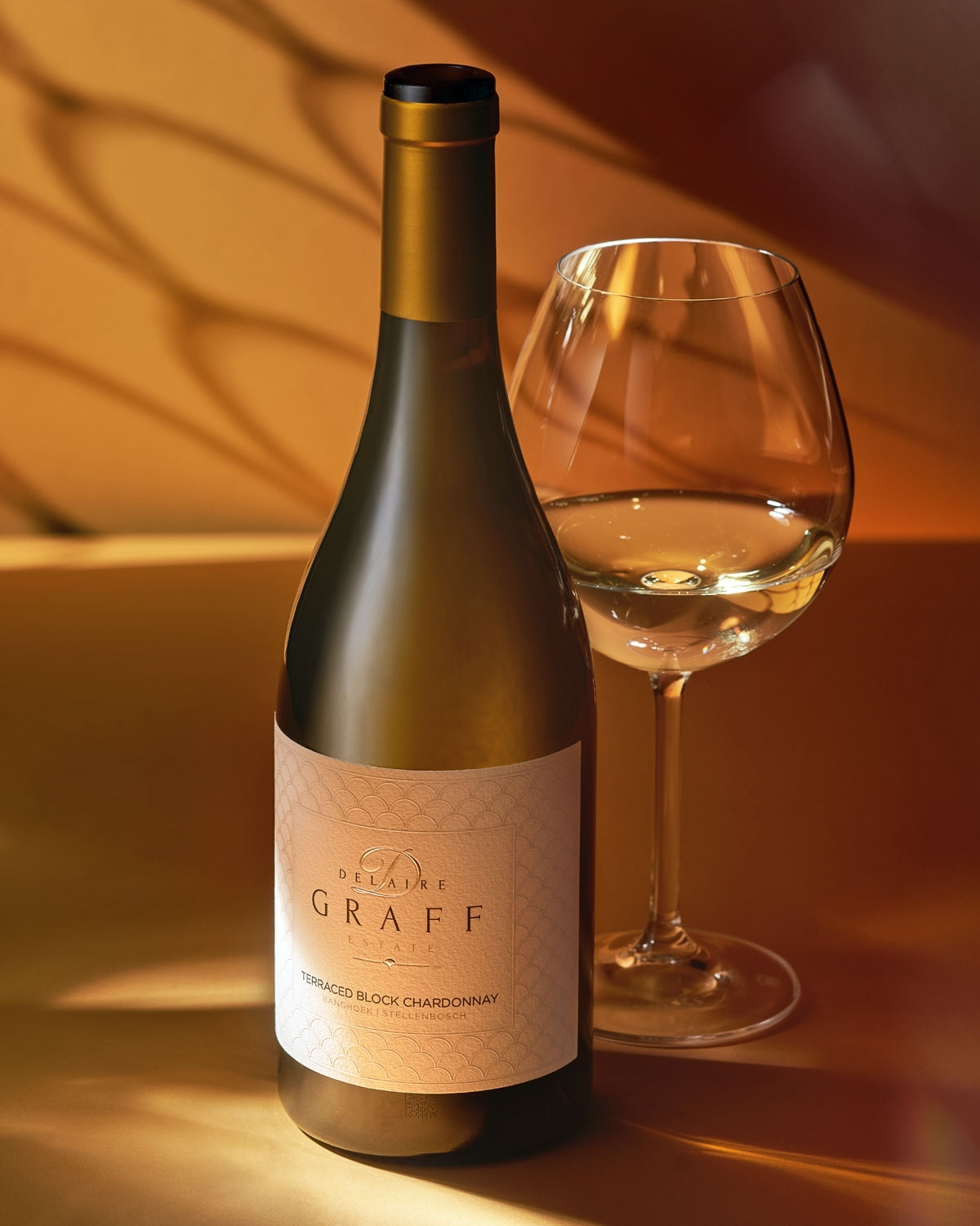 Delaire Graff Chardonnay Terraced Block Reserve 2023 in Geschenkverpackung