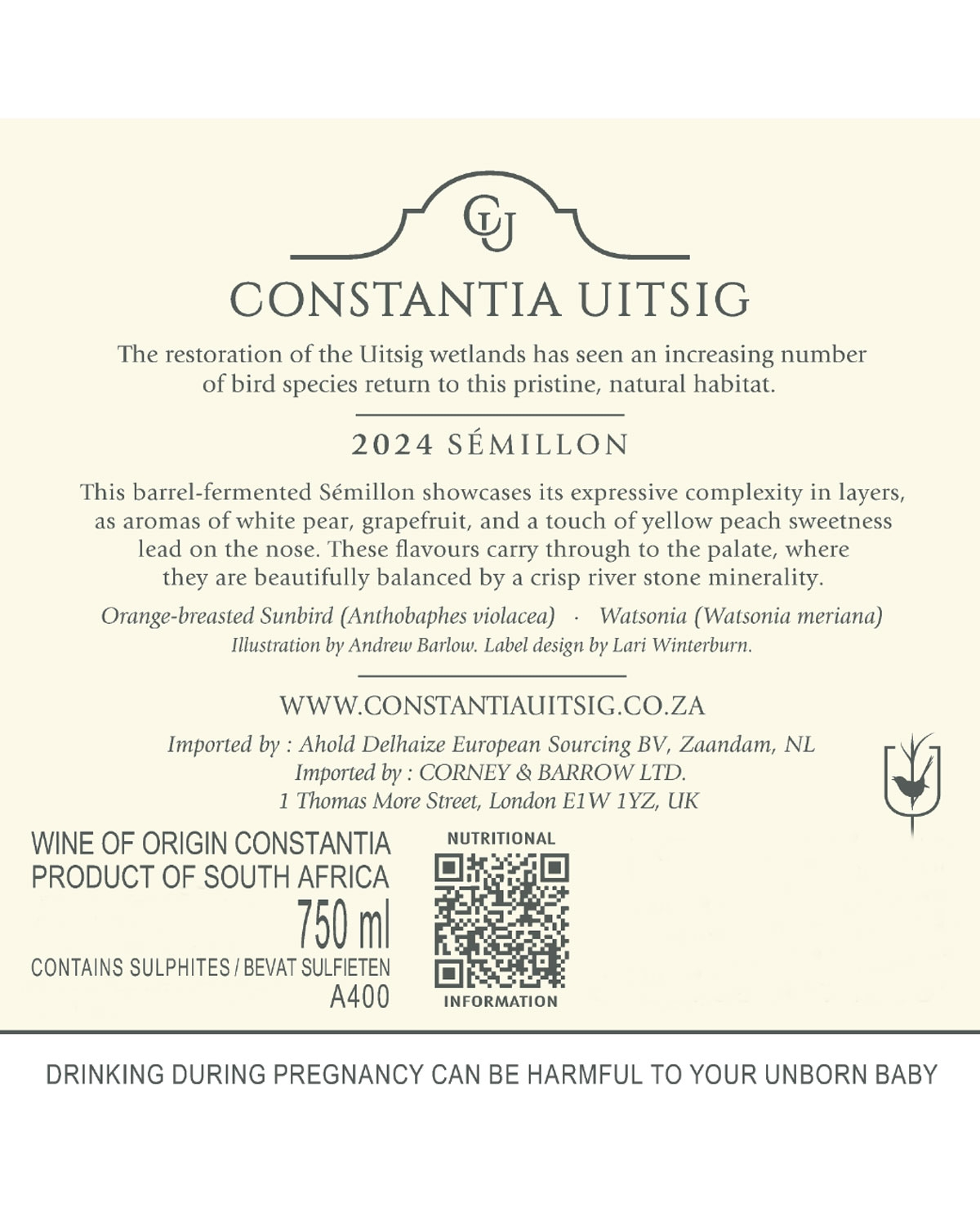 Constantia Uitsig Sémillon 2024
