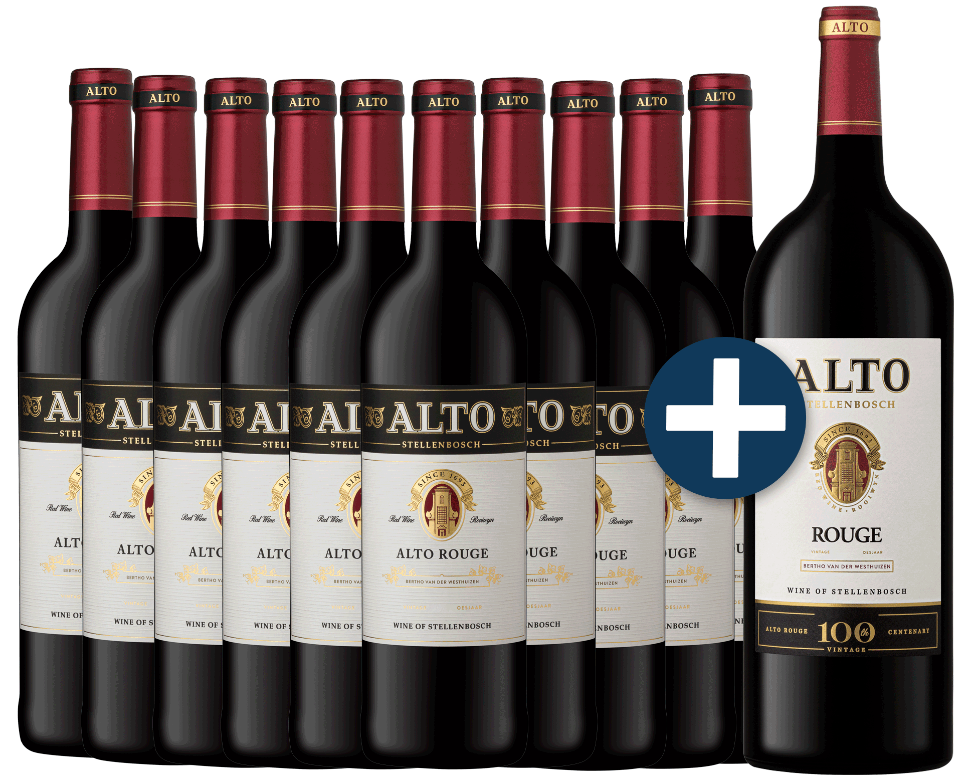 Alto Rouge 2022 🍷 10 Flaschen + Gratis Magnum