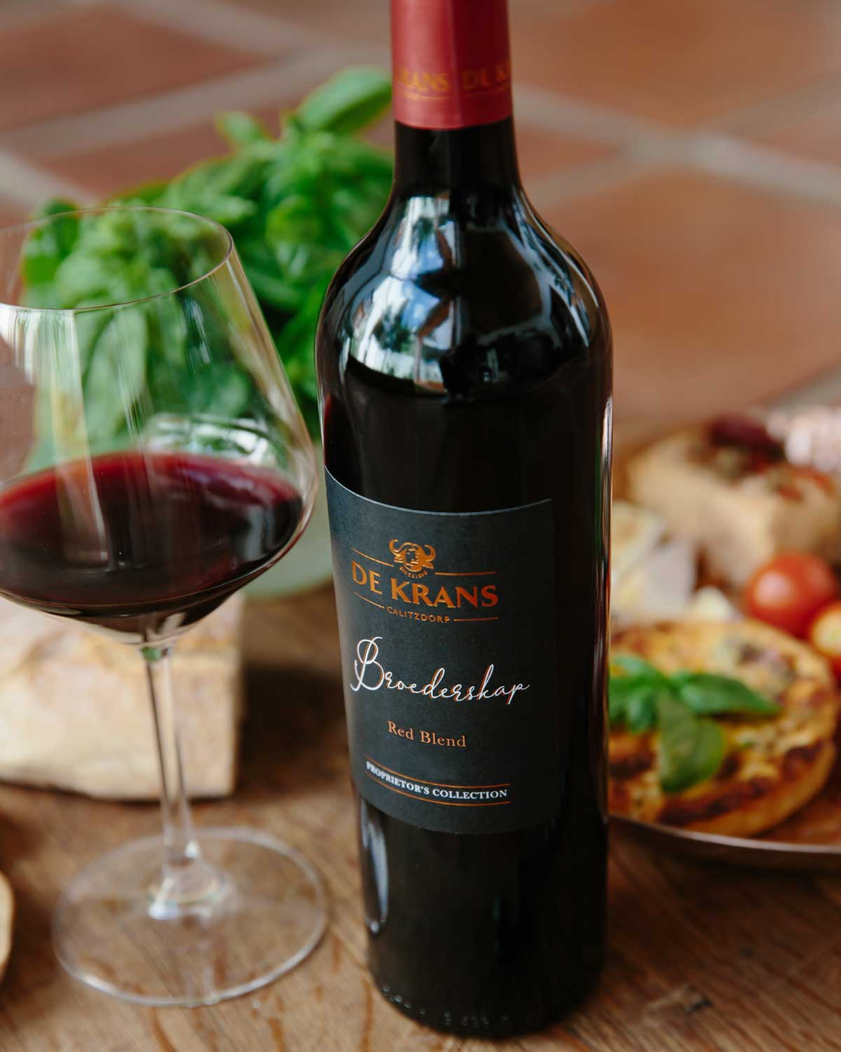 B-Ware: De Krans Broederskap Red Blend 2021