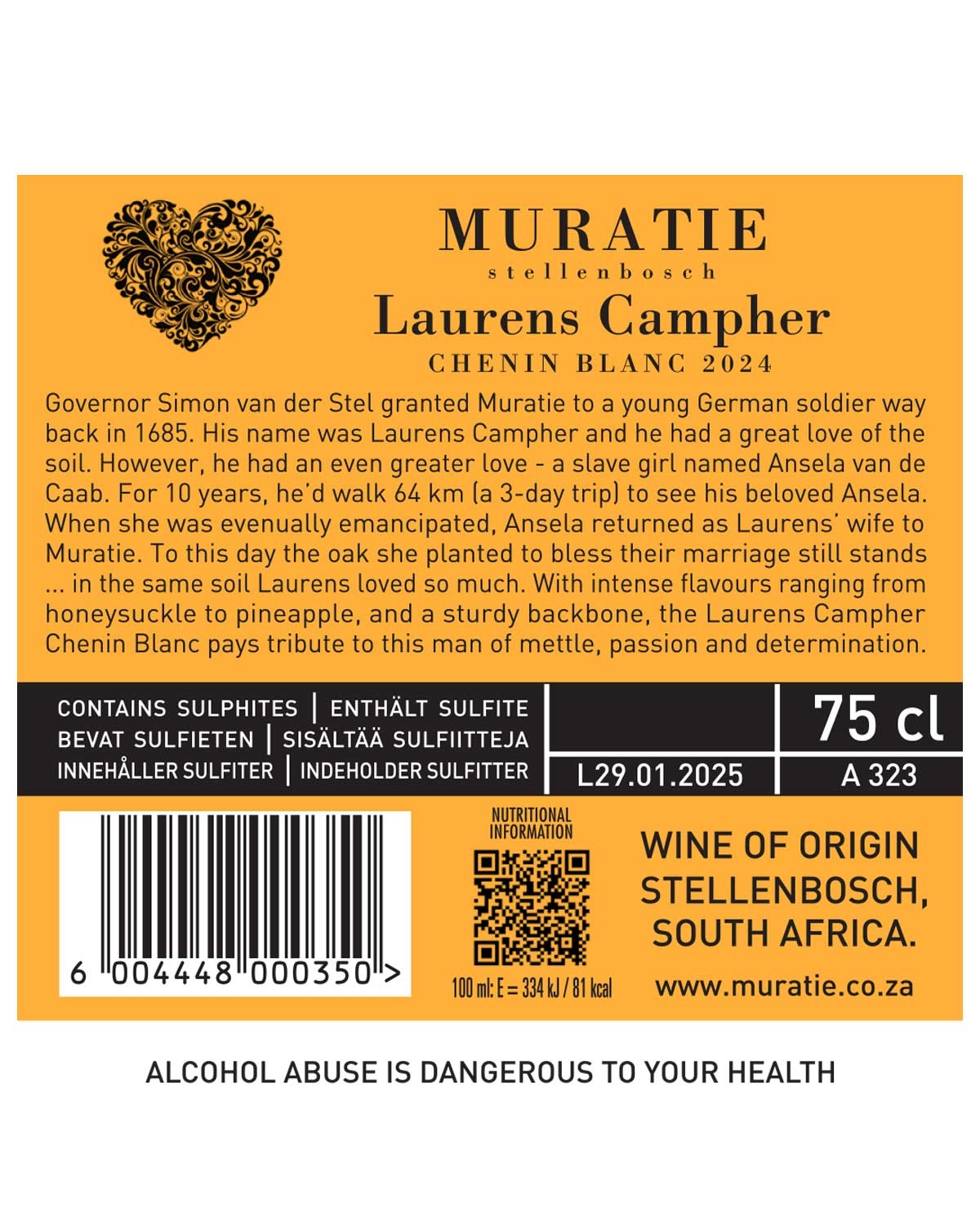 Muratie Laurens Campher Chenin Blanc 2024