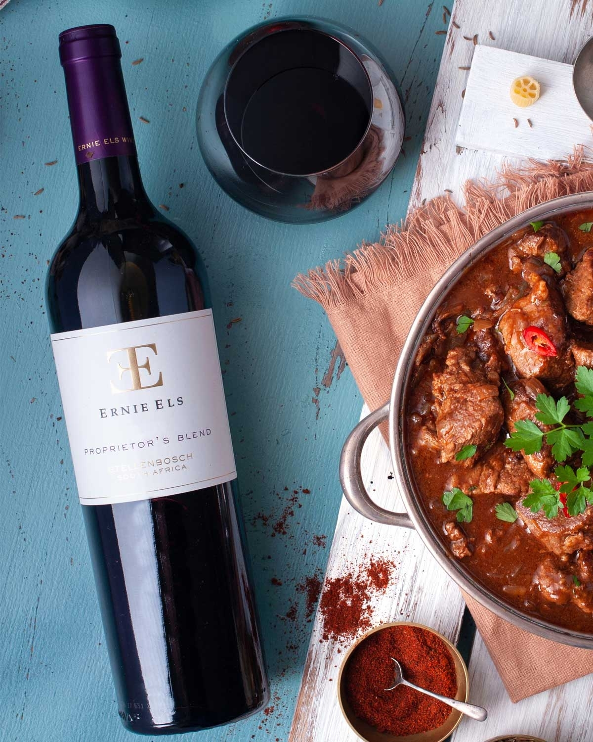 Ernie Els Proprietor's Blend 2021 in Geschenkverpackung