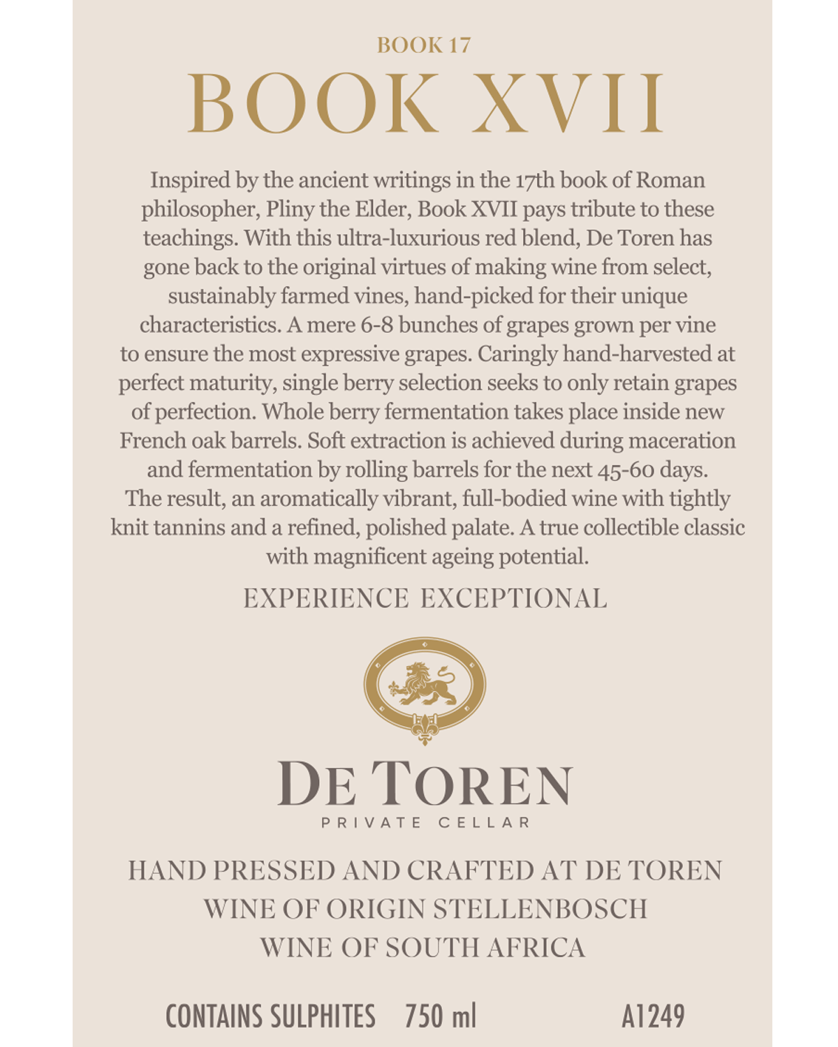 De Toren Book XVII 2023