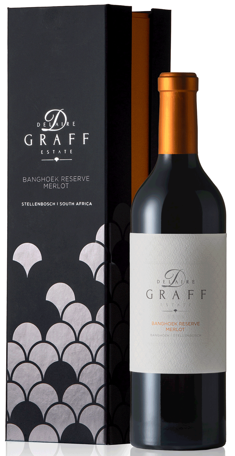 Delaire Graff Banghoek Reserve Merlot 2022 in Geschenkverpackung