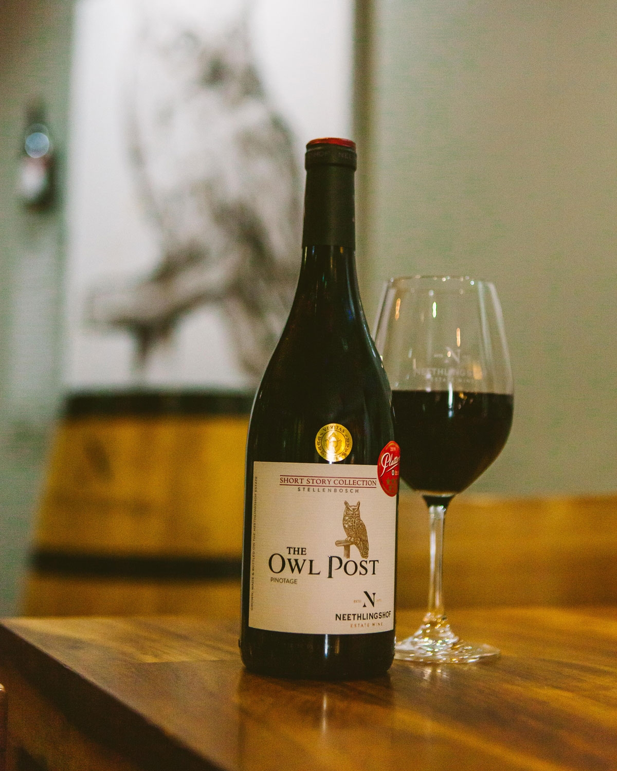 Neethlingshof The Owl Post Pinotage 2024