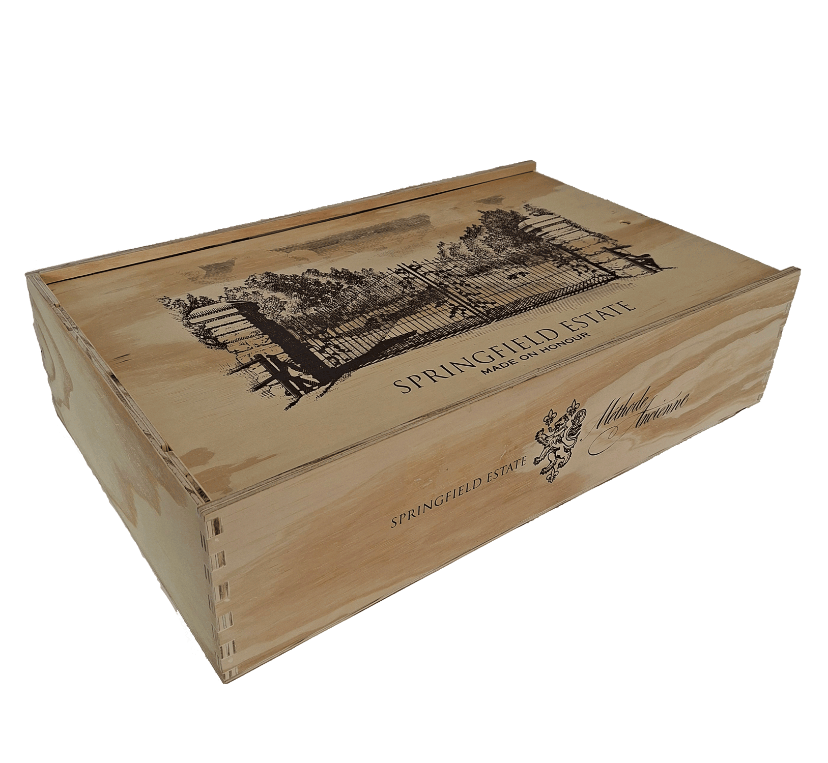 Wein Holzkiste vom Weingut Springfield 🍷📦